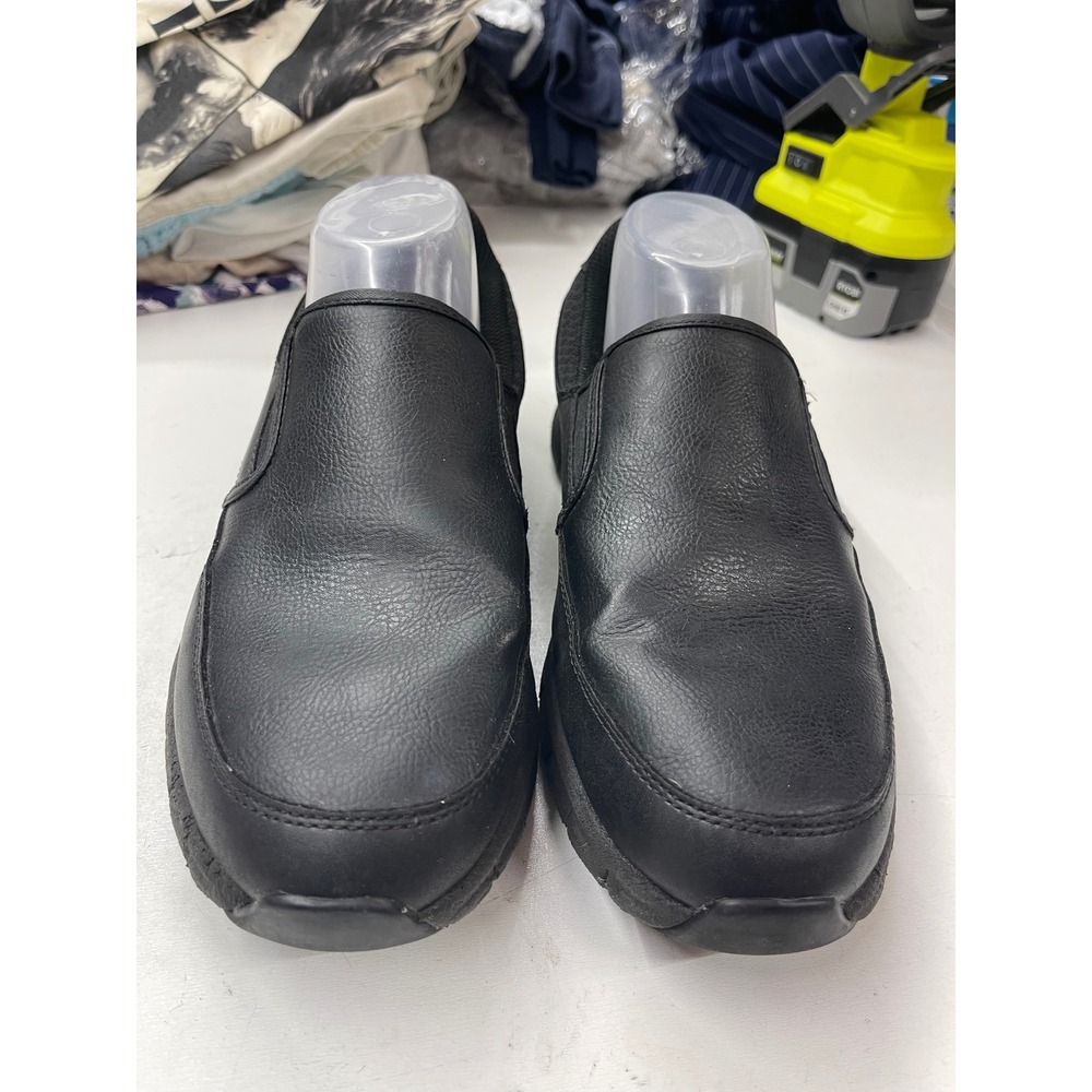Skechers Work Ghenter Bronaugh Black Slip Resistant Shoes 77157 Womens 8.5